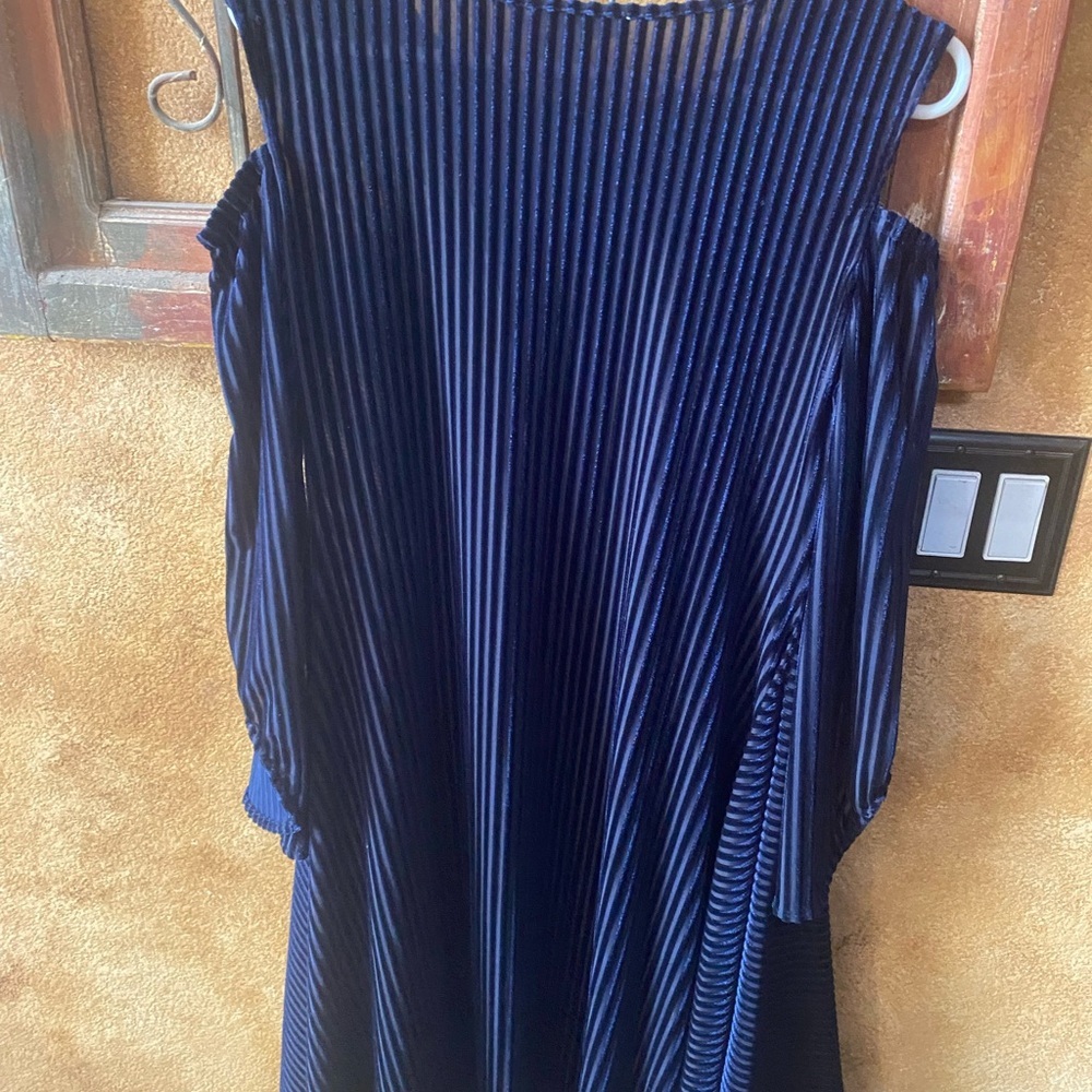 Elegant Navy Blue Dress